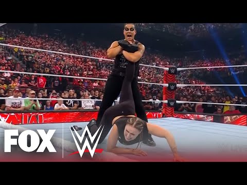 Shayna Baszler gets PAY BACK against Ronda Rousey | WWE on FOX