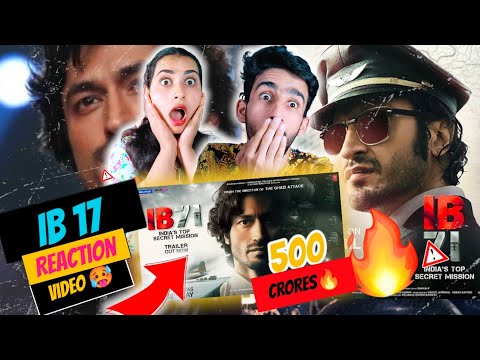 Ib71 Movie Trailer Reaction 😱| Ib71 Trailer Review In Hindi | Vidyut Jammwal | Anupam Kher|