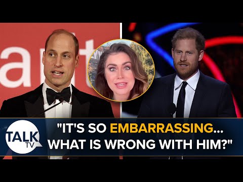 Experts React To Prince William And Harry Speeches | TalkTV | Kinsey Schofield