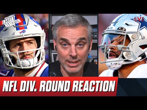 Reaction to Cowboys-49ers, Bengals-Bills, Giants-Eagles, NFL Playoff Divisional Rd. | Colin Cowherd
