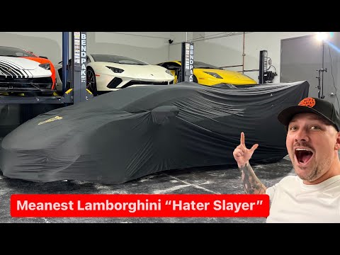 ITS DONE! REVEALING MY NEW BUILT LAMBORGHINI HURACAN “HATER SLAYER”