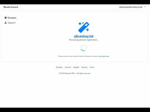 Bluesky DNS Demo