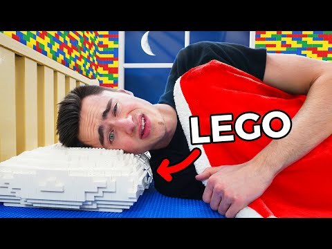 Overnight in the World&#039;s Only LEGO Room