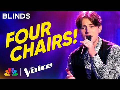 15-Year-Old Ryley Tate Wilson Stuns Coaches with &quot;Dancing On My Own&quot; | The Voice Blind Auditions