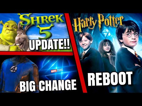 Harry Potter Reboot, Shrek 5 Update, New Spider-Verse Trailer &amp; MORE!!