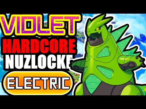 Pokémon Violet Hardcore Nuzlocke - ELECTRIC Types! (No items, No overleveling)