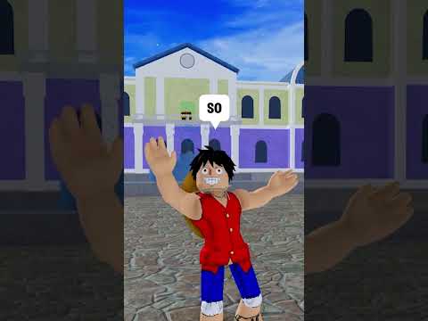 LUFFY&#039;S TOP SECRET got REVEALED with TIME TRAVEL in Blox Fruits! #shorts