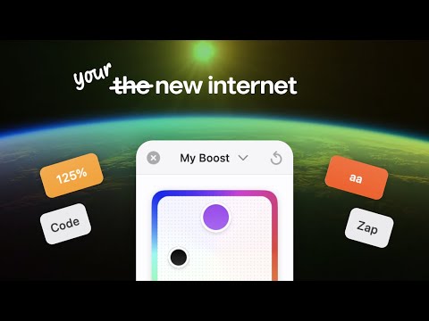 Boosts by Arc | Meet Your New Internet