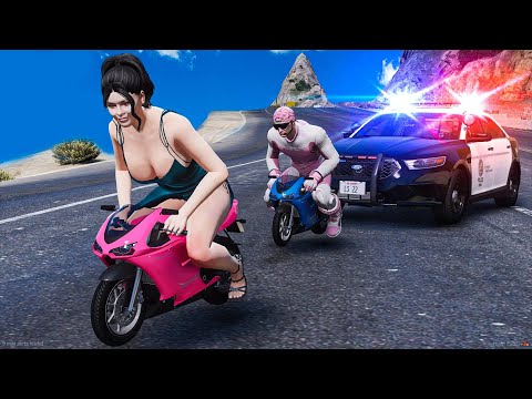 Robbing Banks with Selena Gomez in GTA 5