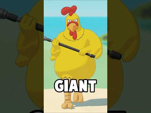 Is The GIANT Chicken Skin A BIGGER HITBOX? #fortnite #fortnitechapter5 #fortniteclips