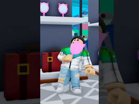 Quand Tu Fait les COURSES AVEC MAMAN.. 😂 #roblox #shorts