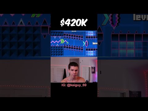 Geometry Dash MrBeast Challenge for $69k😱