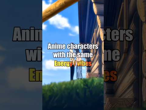 Characters with same vibes 😎 #edit #animeedit