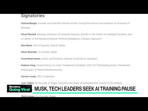 Elon Musk, Wozniak Call for Pause on AI Systems