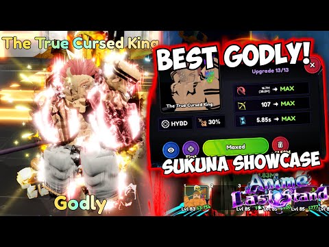 New Sukuna Godly is BUSTED OP! BEST DMG UNIT! TWO NUKES &amp; RANGE BUFF! | Anime Last Stand Showcase