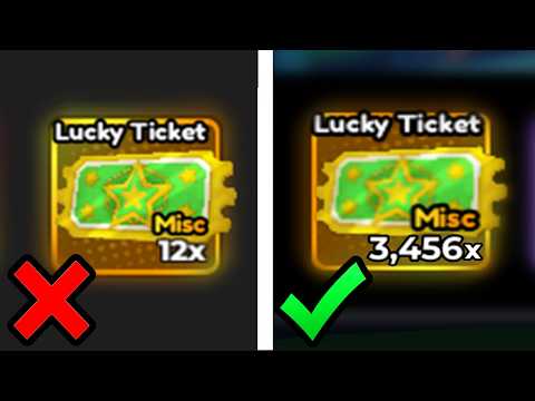 This FARM Makes me 3000+ LUCKY TICKETS A DAY... (Anime Defenders)