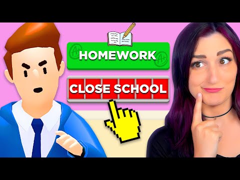 I Tried Working As A SCHOOL PRINCIPAL ...but I&#039;m DUMB