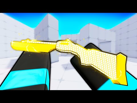 Unlocking DIAMOND GUNBLADE, it takes no skill.. (Roblox Rivals)