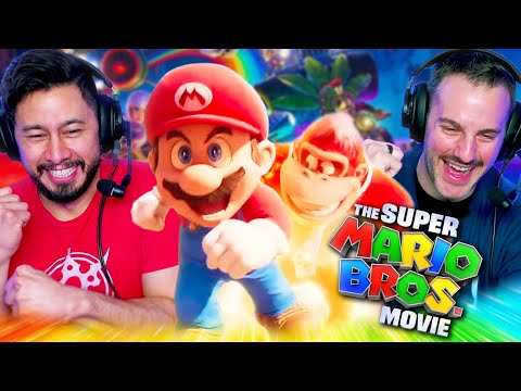 THE SUPER MARIO BROS. MOVIE Final Trailer REACTION! | Mario Kart | Nintendo