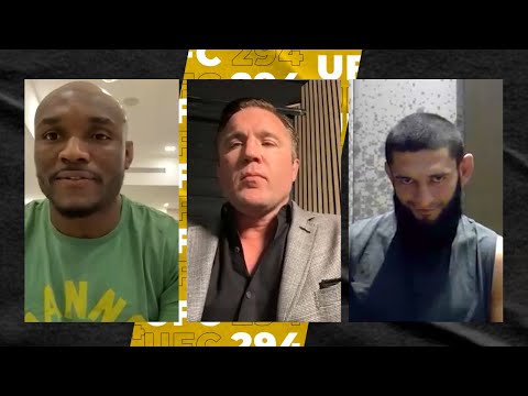 Kamaru Usman &amp; Khamzat Chimaev interviewed by Chael Sonnen ahead of UFC 294 | ESPN MMA