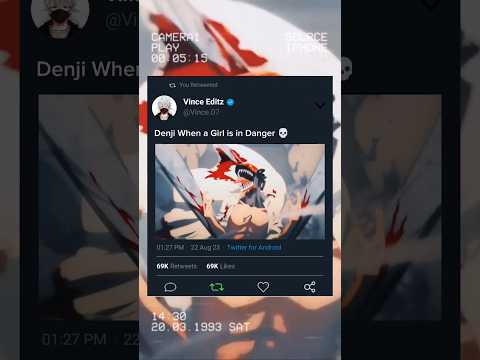 Chainsaw Man // Denji Edit #denji #chainsawman #animeedit #fyp #shorts #amv