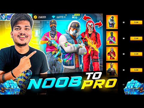 Free Fire I Challenged Jash To Make This NOOB I’d PRO In 10 Minutes😍 -Garena Free Fire