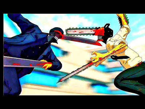 Chainsaw Man vs Katana Man |Full Figth Scene| Ep.12 [AMV]