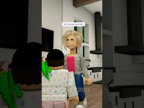 Adopted By STRICT FAMILY!! #roblox #brookhaven