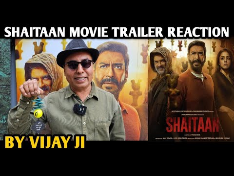 Shaitaan Movie Trailer Reaction | By Vijay Ji | Ajay Devgn | R Madhavan | Jyothika
