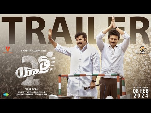 Yatra 2 - Official Trailer | Mammootty | Jiiva | Mahi V Raghav | Shiva Meka | 8th Feb 2024