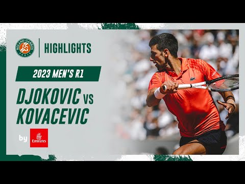 Djokovic vs Kovacevic Round 1 Highlights | Roland-Garros 2023