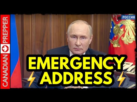 ⚡ALERT! EMERGENCY ADDRESS BY PUTIN, ELECTION CHAOS! BORDER EVACUATION, INVASION, NUCLEAR SIMULATION