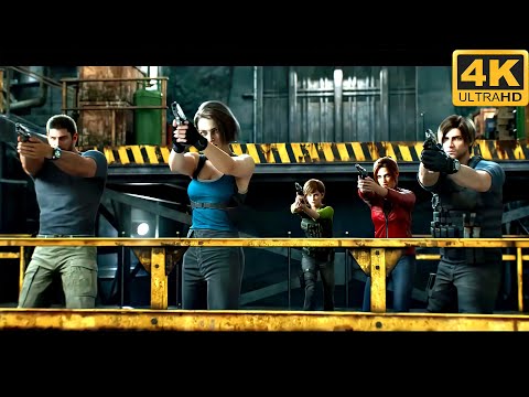 NEW RESIDENT EVIL MOVIE TRAILER DEATH ISLAND 4K &amp; Release Date
