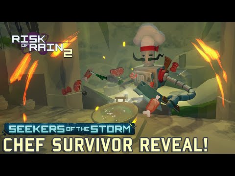Risk of Rain 2: Seekers of the Storm - Chef Survivor Showcase Trailer