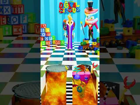 Left or Right The Amazing Digital Circus | Caine vs Pomni &amp; Jax, Ragatha and Zooble