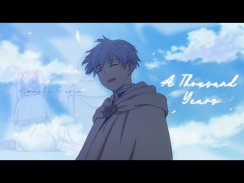 AMV || A Thousand Years (French Version) (Lyrics)