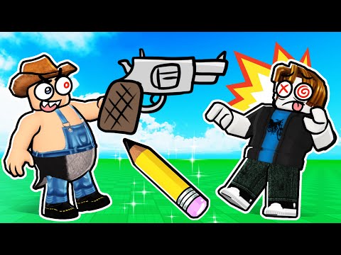 ROBLOX DRAW AND IT BECOMES REAL