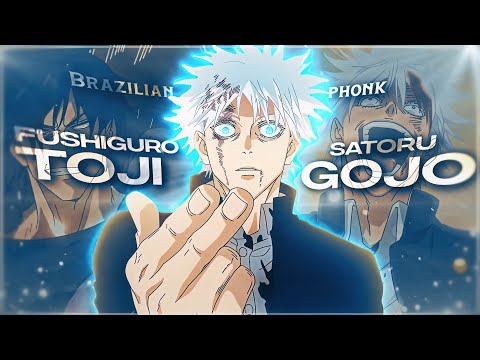 Gojo vs. Toji &quot;Finale&quot; 💫 - Brazilian Phonk [Edit/AMV] 4K
