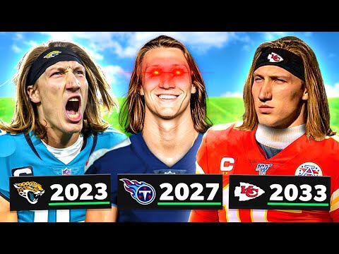 I Played the ENTIRE Career of TREVOR LAWRENCE!