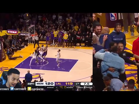 FlightReacts To GRIZZLIES at LAKERS | FULL GAME HIGHLIGHTS | January 20, 2023!