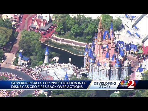Disney CEO responds after DeSantis orders investigation into Reedy Creek Improvement District agr...
