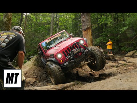 Ultimate Adventure 2023 Ep 2: West Virginia Style High RPM Rockcrawling | MotorTrend