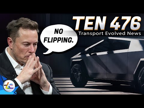 TEN Transport Evolved News Episode 476: Flip a Tesla Cybertruck - And Find Out...