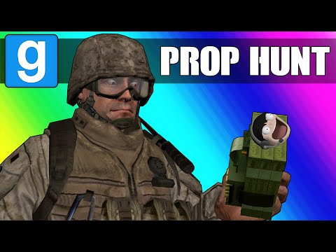 Gmod Prop Hunt - Call of Duty 4 Edition! (Garry&#039;s Mod Funny Moments)