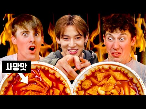 Bam Bam feeds us Korea&#039;s Spiciest Street-Food!!