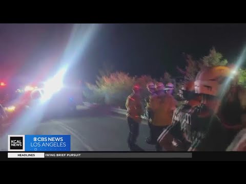 Man rescued thanks to iPhone technology after driving over cliff near Mt. Wilson