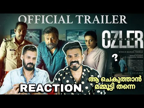Abraham OZLER Official Trailer Reaction | Jayaram Mammootty Midhun Manual Thomas Entertainment Kizhi