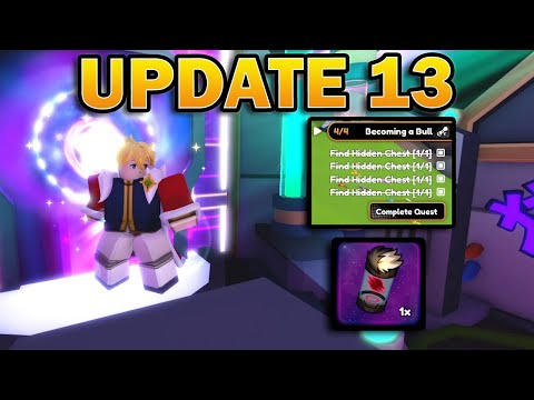 UPDATE 13 -bugs.... ARCANE KINGDOM: Quests Completed and Codes in Anime Champion Simulator