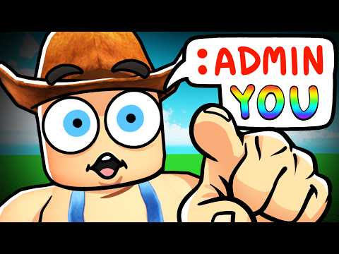 I gave YOU Roblox Admin here.