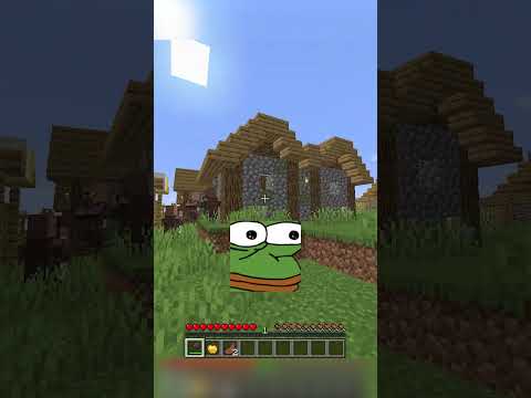 The iron golem wasn&#039;t supposed to do that :( #minecraft #minecraftshorts